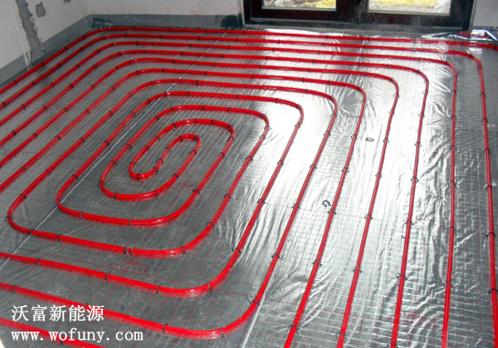 青島沃富地源熱泵末端---地暖盤管 青島沃富地源熱泵末端---地暖盤管