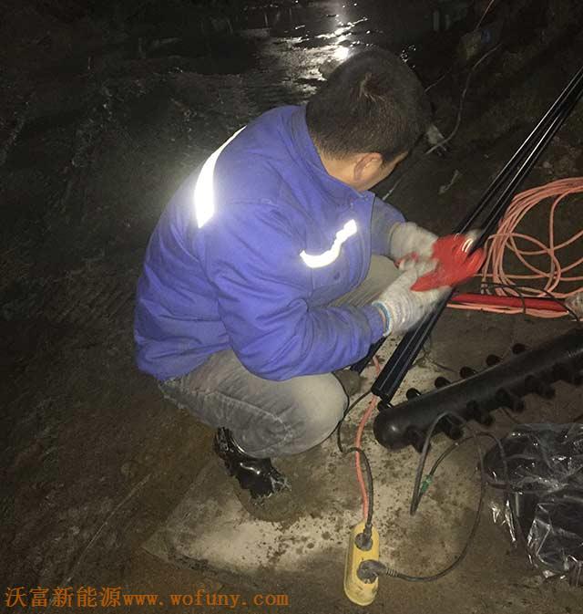 青島四十八中地源熱泵項目施工 青島四十八中地源熱泵項目施工