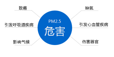 PM2.5可能誘發的疾病有哪些 PM2.5可能誘發的疾病有哪些