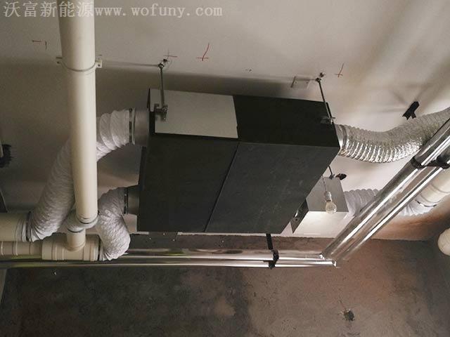 即墨地源熱泵天逸海灣新風系統安裝實景圖 即墨地源熱泵天逸海灣新風系統安裝實景圖