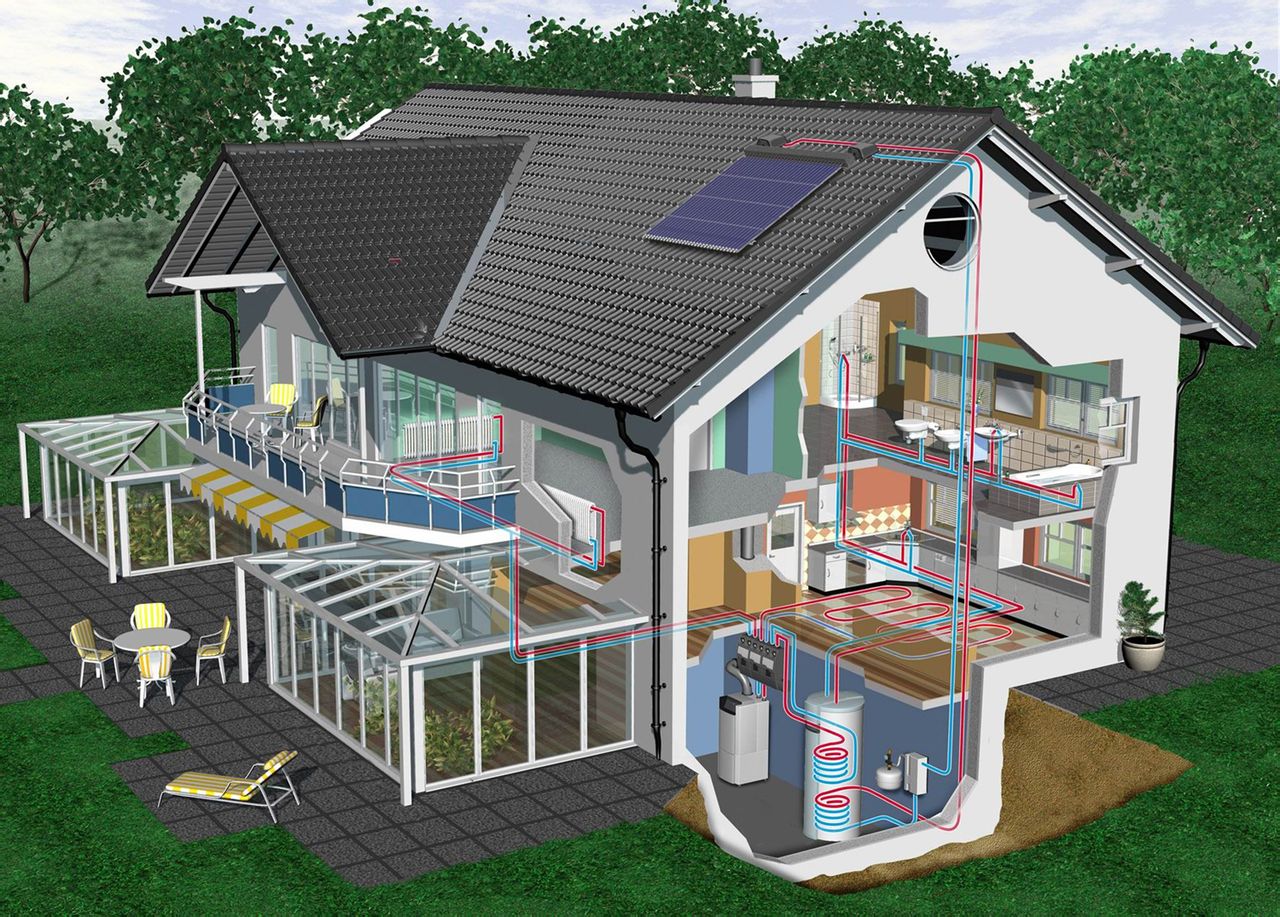 地源熱泵 地源熱泵