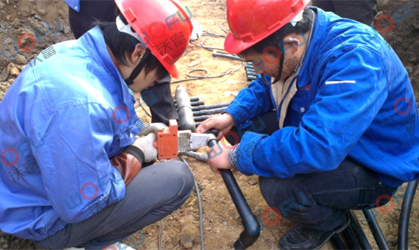 地源熱泵室外施工 地源熱泵室外施工