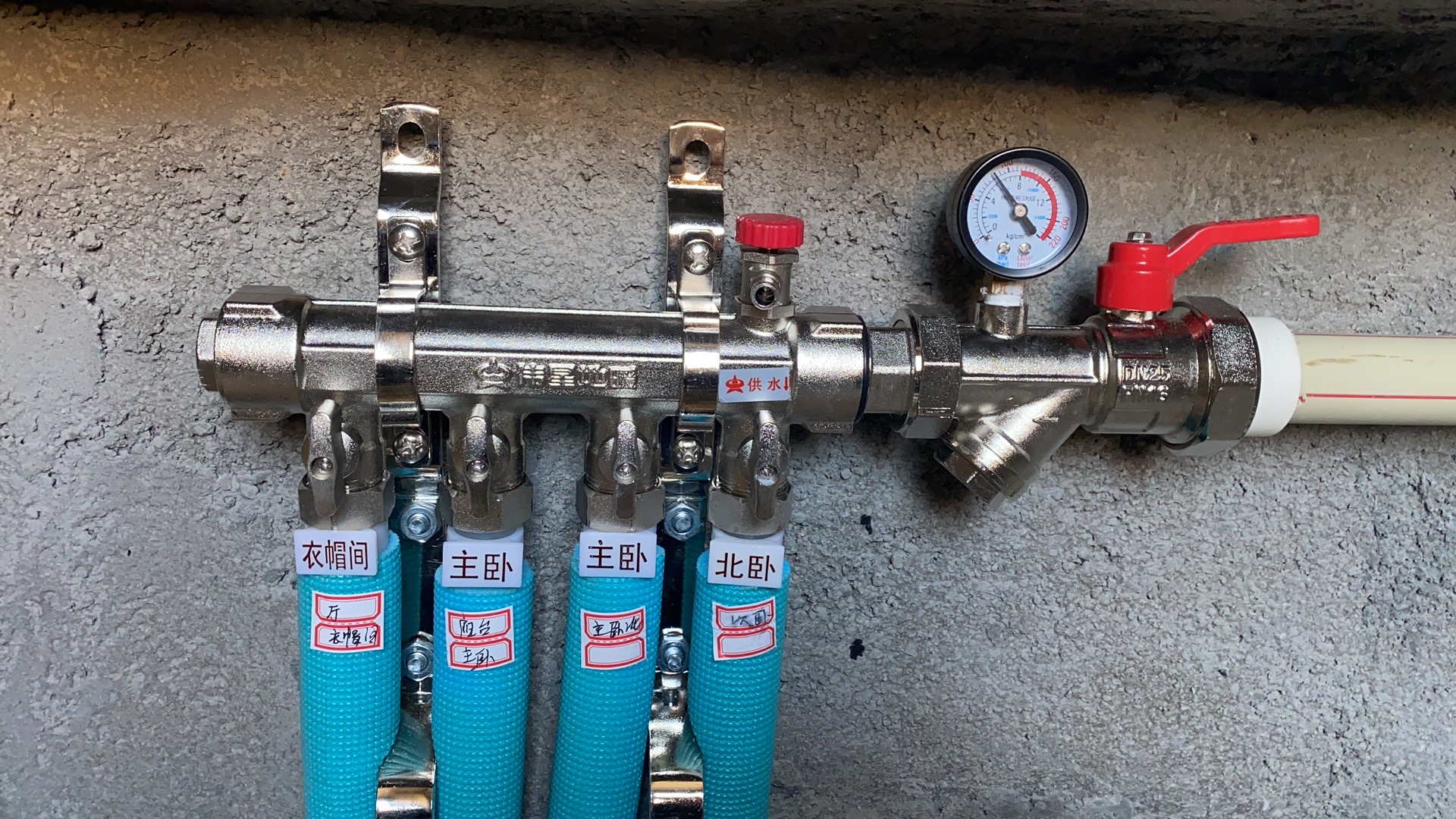 地暖管標識 地暖管標識